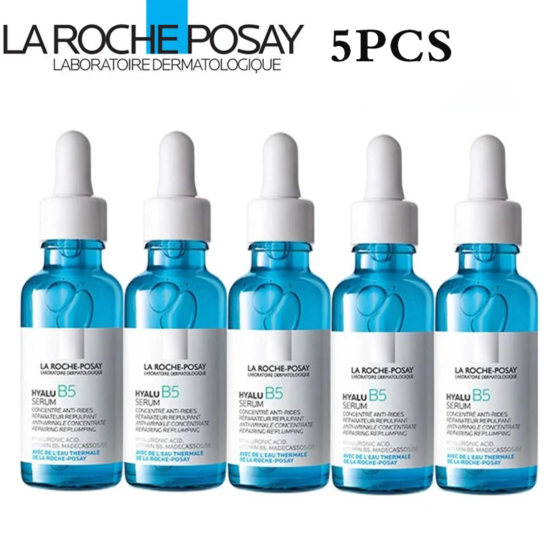 

5pcs La Roche Posay Hyalu B5 Serum Hyaluronic Acid and Vitamin Moistening and Enhancement with B5 Improve Barrier Resistance