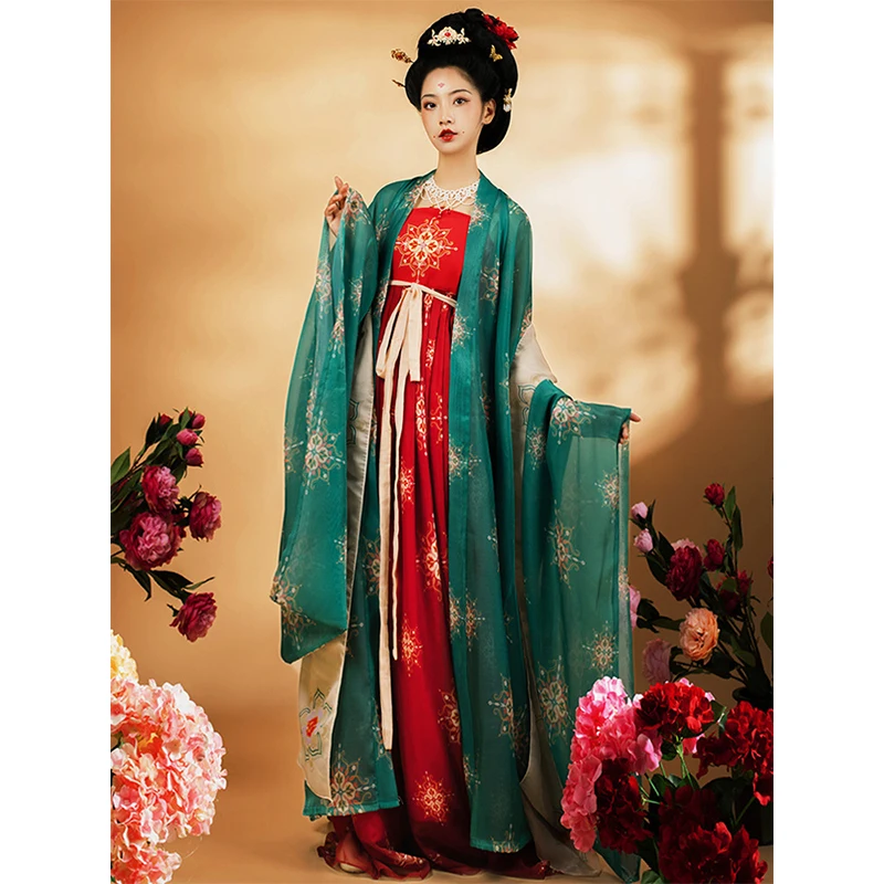 

Розовый Hanfu Nifty Сладкая супер фея Девочка Повседневная Вышивка для отдыха костюм ханьфу китайское традиционное платье династия Хань пара