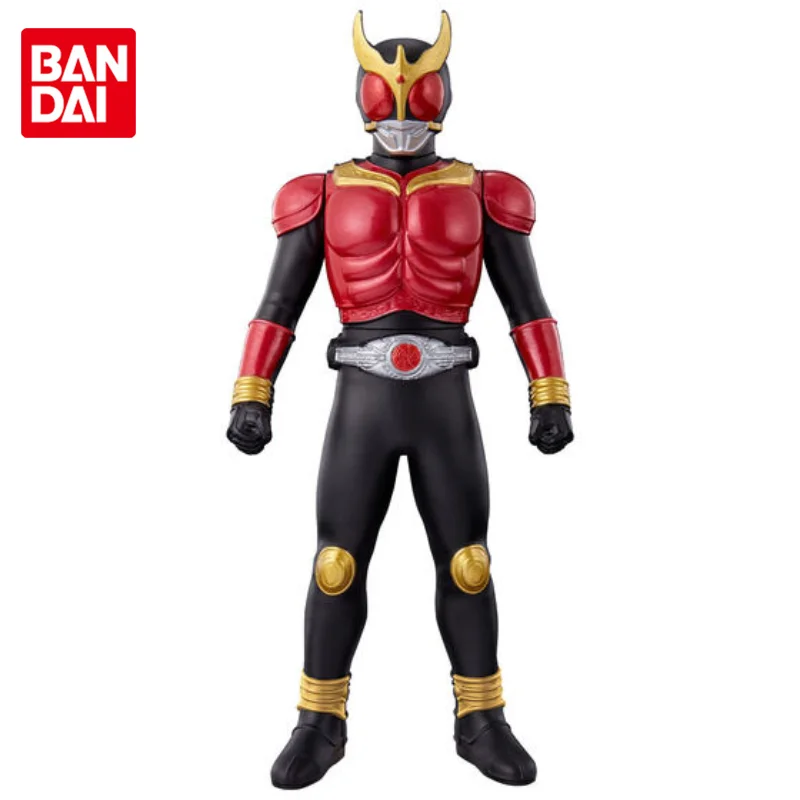 

14CM Bandai Original KAMEN RIDER Anime Figures Masked Rider Kuuga Soft Glue Dolls Action Figure Collectible Toys for Children