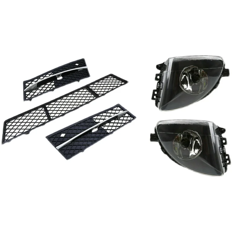 

Передний бампер, нижний центральный гриль, крышка сетки, противотуманная решетка для BMW F10 520i 523i 525i 528i 530i 2011-2013