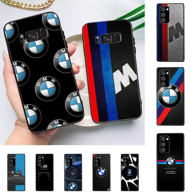 

Sports Car BMW logo Luxury Brand Phone Case For Samsung Galaxy Note 10Pro Note 20ultra note20 note10lite M30S