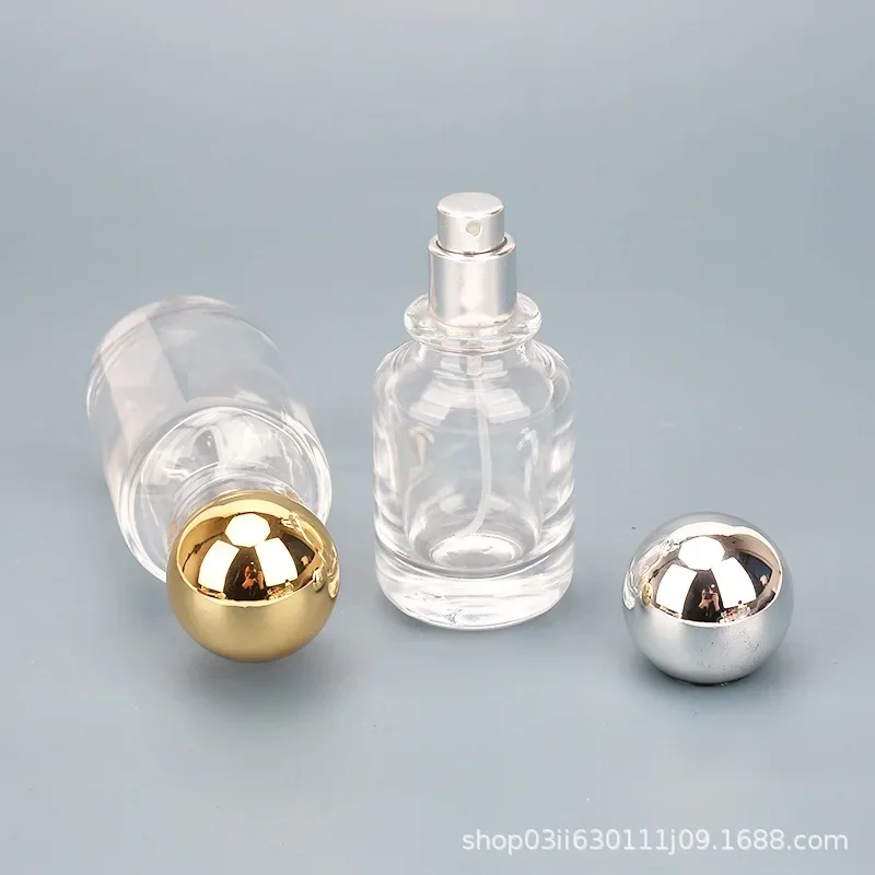 Прозрачная герметичная стеклянная бутылка для духов 30-100 мл