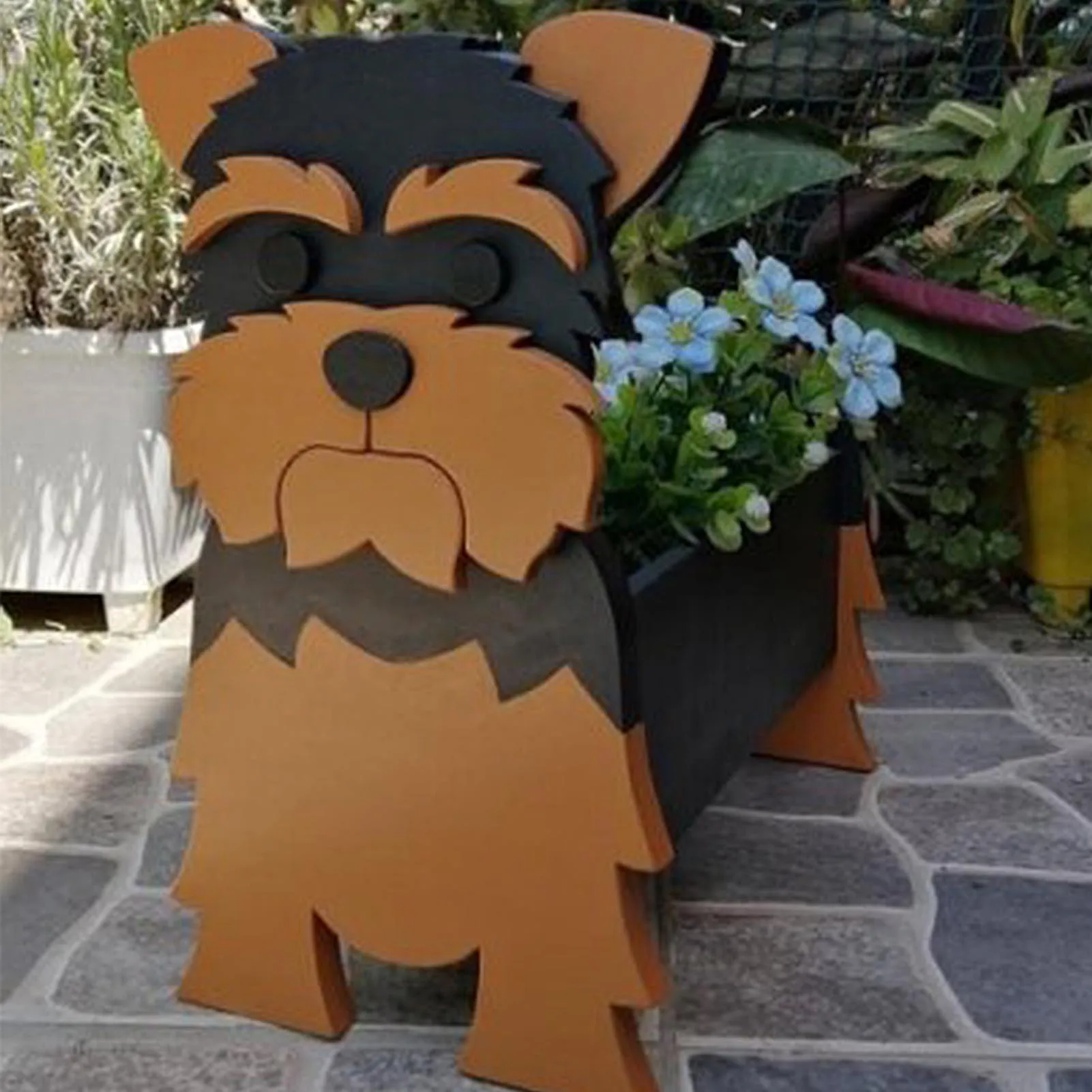 Симпатичный Горшок для собак милый мультяшный цветочный горшок в форме