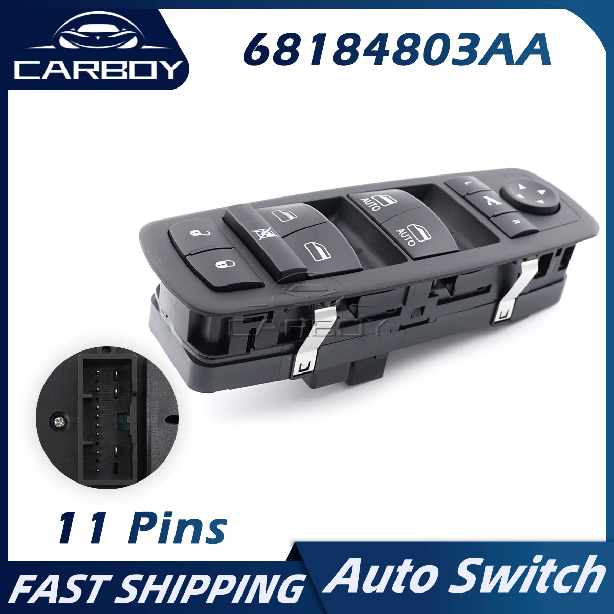 

68184803AA Combination Switch For Chrysler 300 200 Dodge Avenger Journey Ram 1500 2500 Door Window Lock 68184803AB 68184803AC