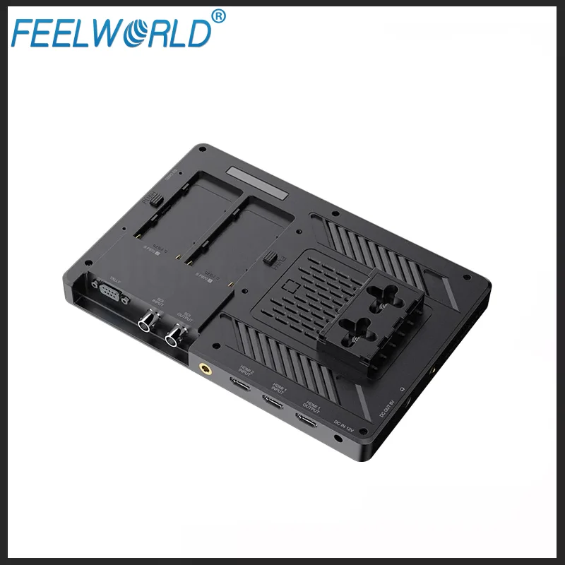 FEELWORLD LUT11S 10.1 Inch 2000nit Ultra Bright IPS Touch Screen 3DLUT 3G-SDI HDMI DSLR Camera Field Monitor with F970 External - купить по