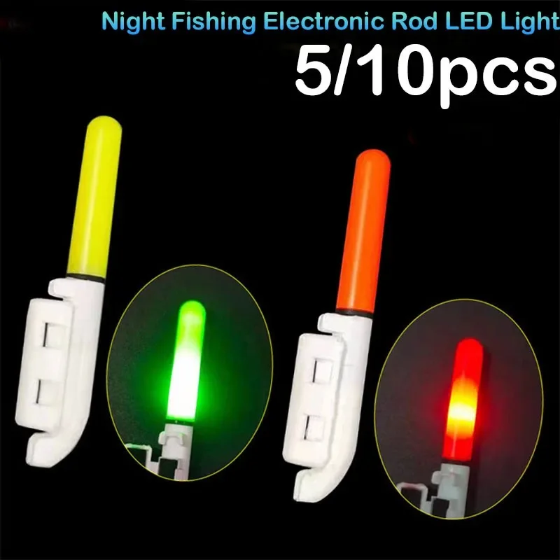 Светящийся светящийся водонепроницаемый поплавок для рок-рыбалки электронная