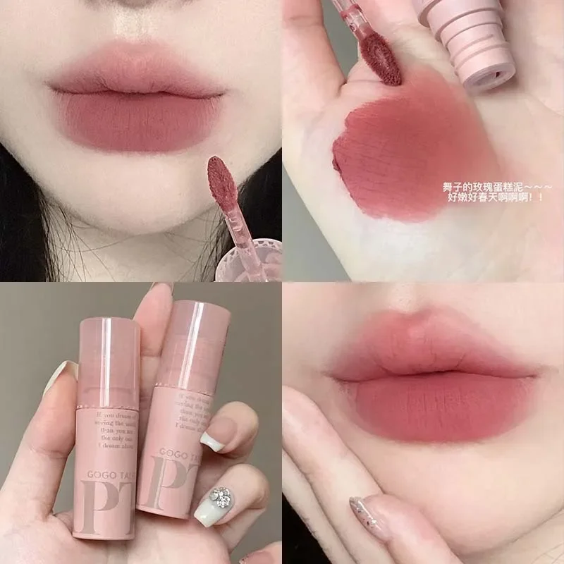 Глина для губ gogotales телесные оттенки соевые глазури матовые помады