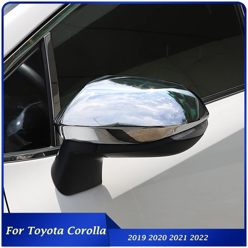 

Car Exterior Rear View Mirror Trims Cover Sticker For Toyota Corolla 2019 2020 2021 2022