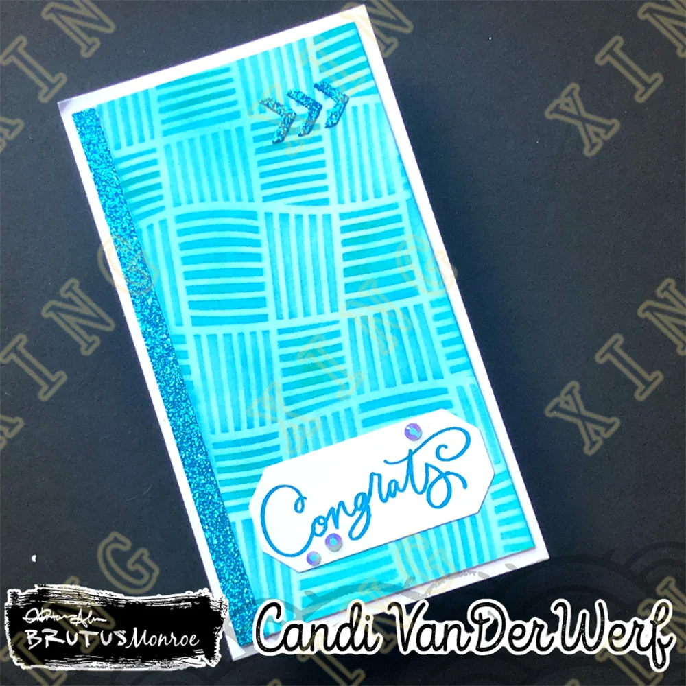 Линии Slimline переплетение Новые DIY слойные трафареты настенная живопись раскраска