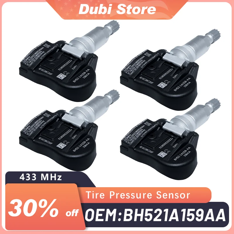 Новый TPMS Датчик давления в шинах BH521A159AA для Land Rover Range Rover Sport 2010 2011 433MHZ Land Rover LR2 2010-2012 LR018858