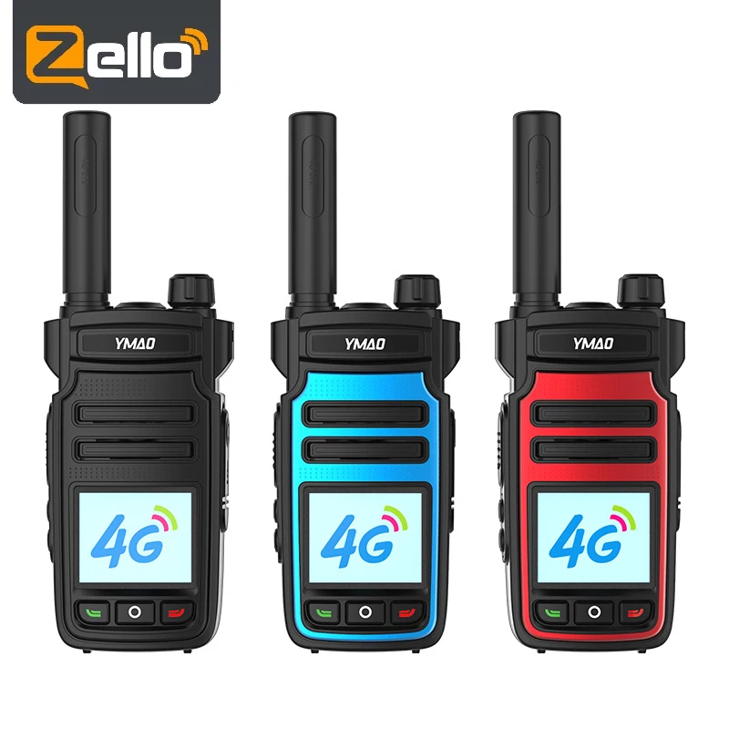 Zello Walkie Talkie WiFi 4G Network Radio Zello Android Walkie Talkie Blue Tooth PTT Mobile Phone