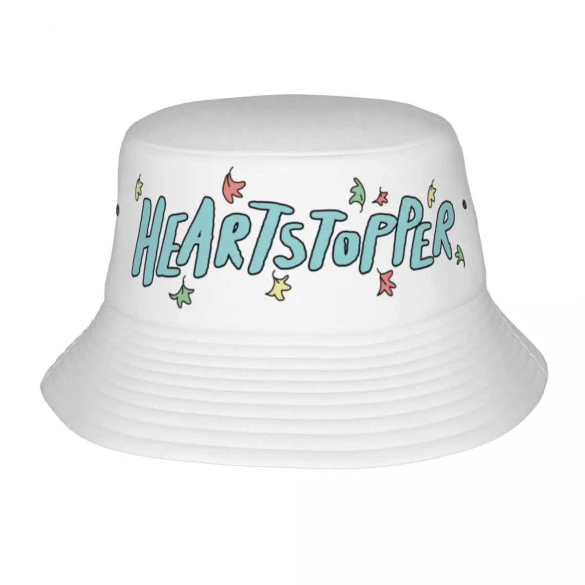 

Teen Bucket Hats Heartstopper Leaves Vocation Getaway Headwear Lightweight Vacation Fishing Cap Irish Country Hat Gift