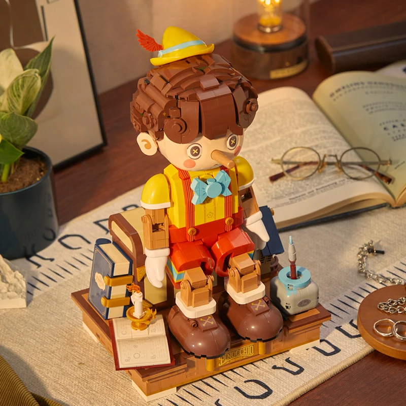 Куклы pinполяризационные 1900 шт., конструктор Moc сказка «сделай сам», наборы моделей, кирпичи, детская игрушка, подарок на день рождения, история для взрослых и детей