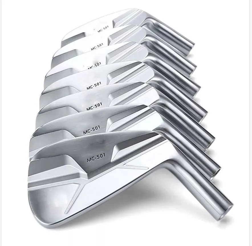 New golf iron set MIUR MC501 Golf Irons head Golf Clubs 4-9 Pw (7PCS)  silver colour