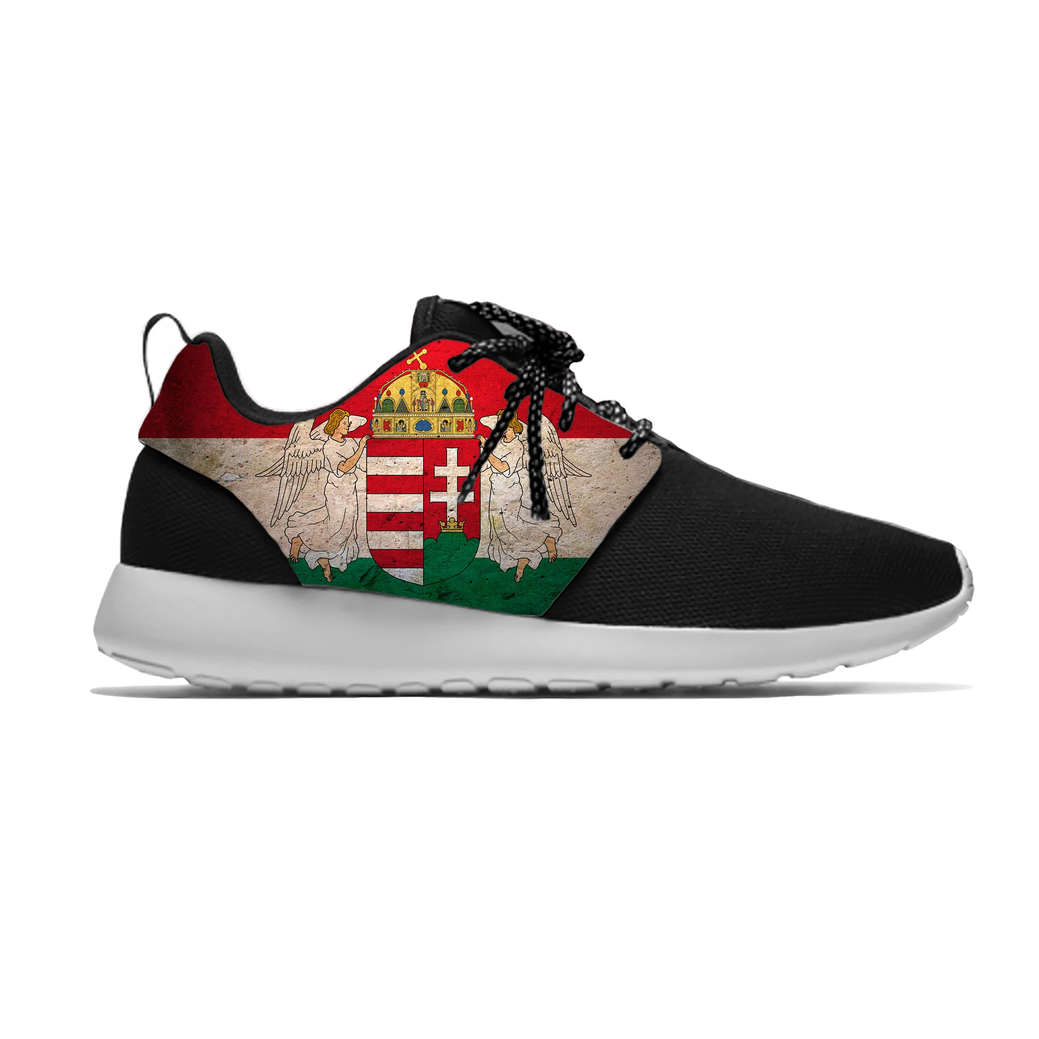 

Magyarorszag Hungary Hungarian Flag Patriotic Cool Sport Running Shoes Casual Breathable Lightweight 3D Print Men Women Sneakers