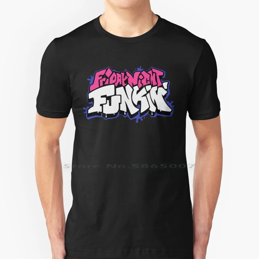 

Friday Night Funkin T Shirt 100% Cotton Friday Night Funking Girlfriend Keith Picos School Flash Games Friday Night Funkin