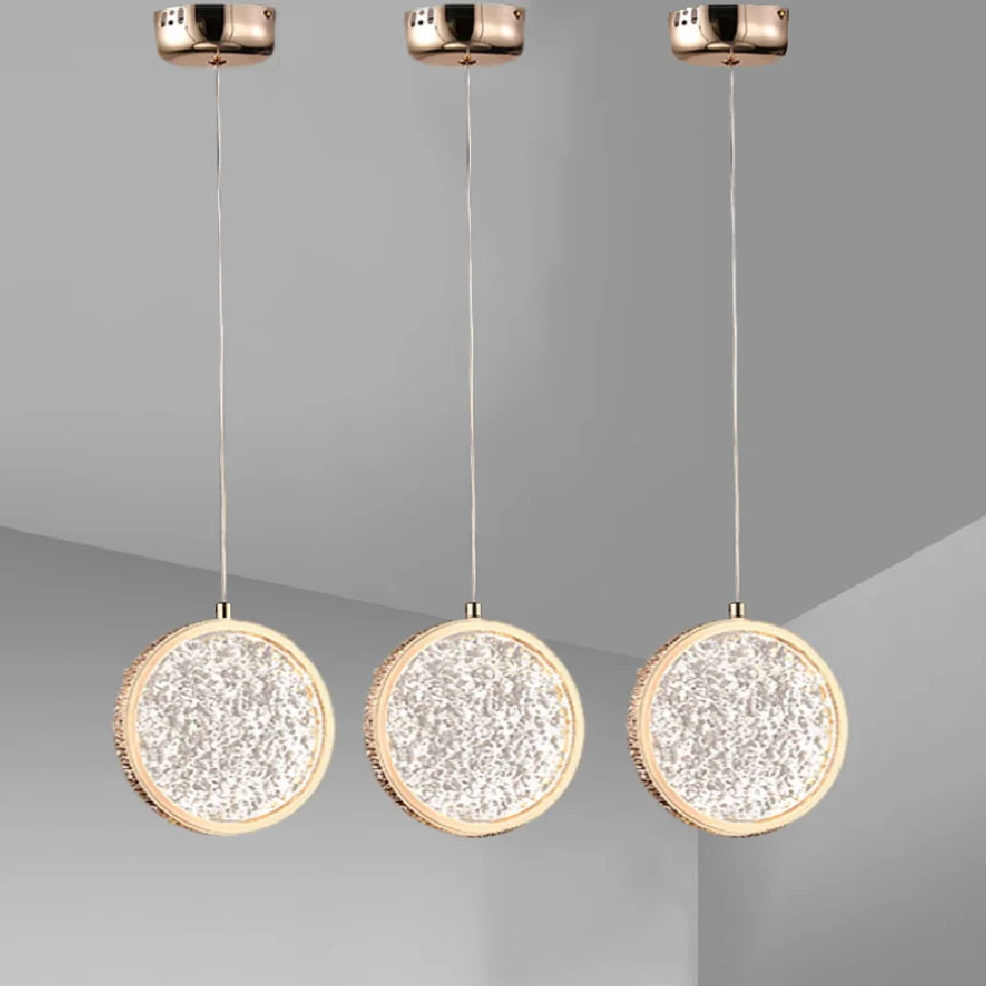 

Современный светодиодный подвесной светильник для спальни, прикроватного столика, кухни, гостиной, столовой, ресторана, домашний декор, под...