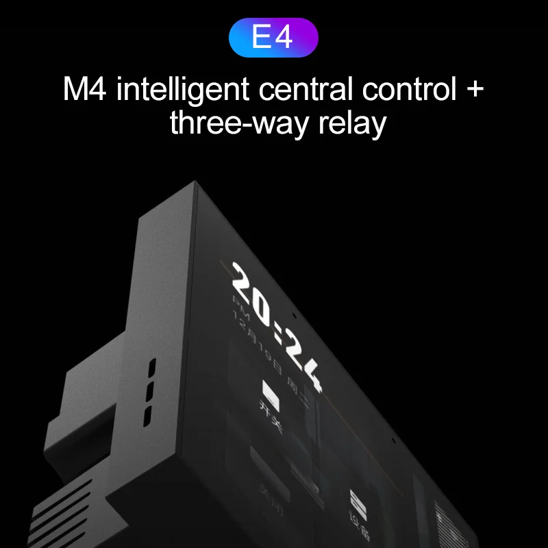 Новейшая умная сенсорная панель IPS 2026 года, дизайн E4 Bar, 4-дюймовая, с поддержкой Zigbee, совместимая с Alexa, для управления умным домом (art.: 3920dbf63e689) - 3920dbf63e689