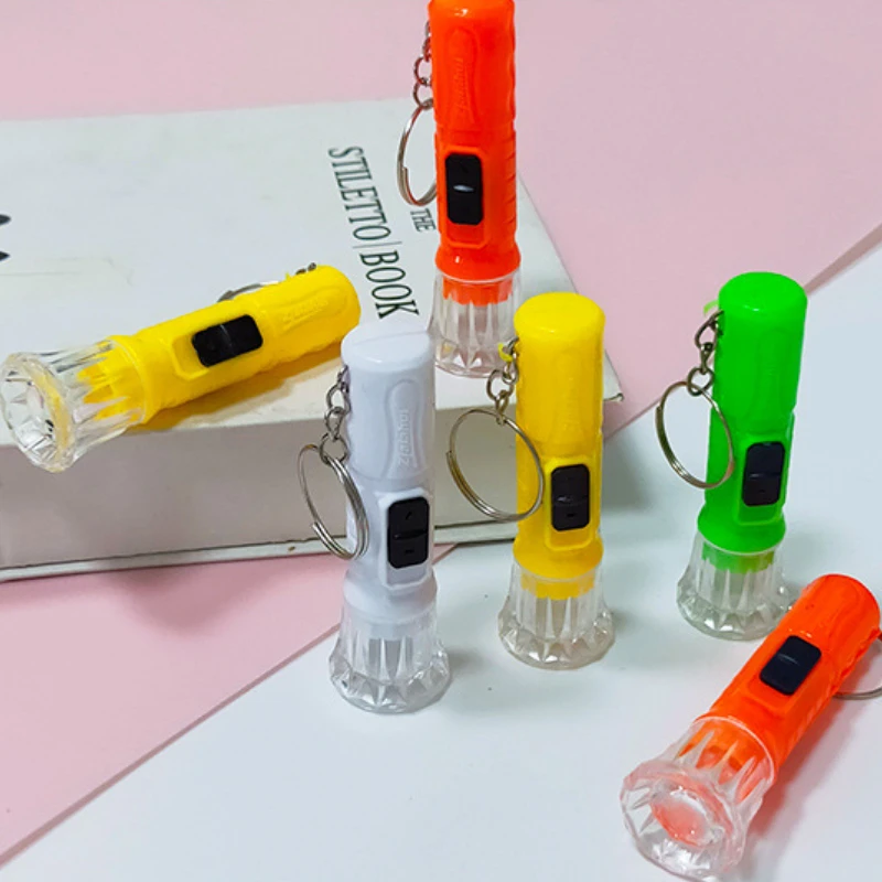 

10Pcs Mini Children LED Flashlight Lamp Toy for Kids Birthday Party Favors Pinata Fillers Goodie Bag Gift Luminous Toys