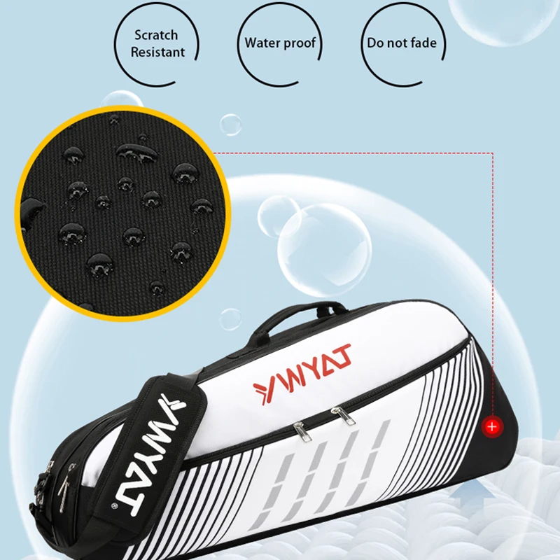 New Colorful Women Badminton Racquet Bag Men Tennis Racket Cover Large Capacity Gym Accessories Indoor Sports Badminton Handbag