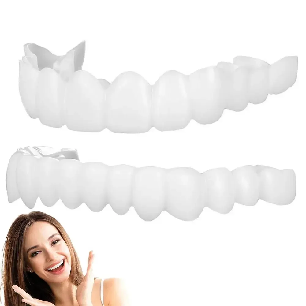 Новый Sdottor Snap On Teeth Veneers Зубные протезы для мужчин и женщин Покрытие зубов
