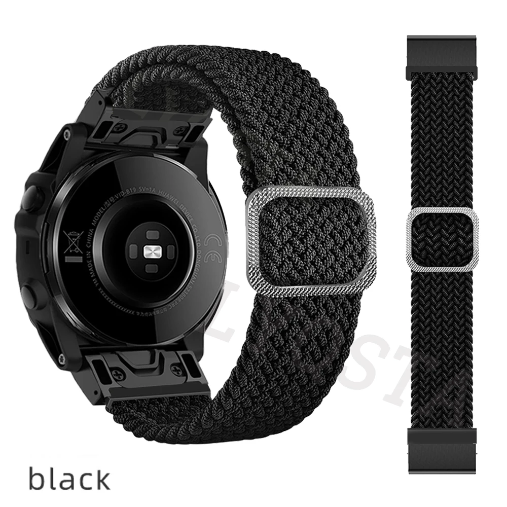 2023 тонкий эластичный ремешок для браслета Garmin Fenix 7X 7 6X 6 Pro 5X 5 Plus 3 3HR/ Endurance/Forerunner 935