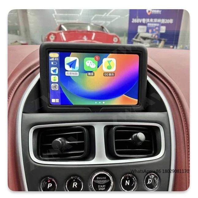 12 3 &quotAndroid автомобильное радио для Aston Martin DB11 2018-2023 стерео Carplay навигация авто
