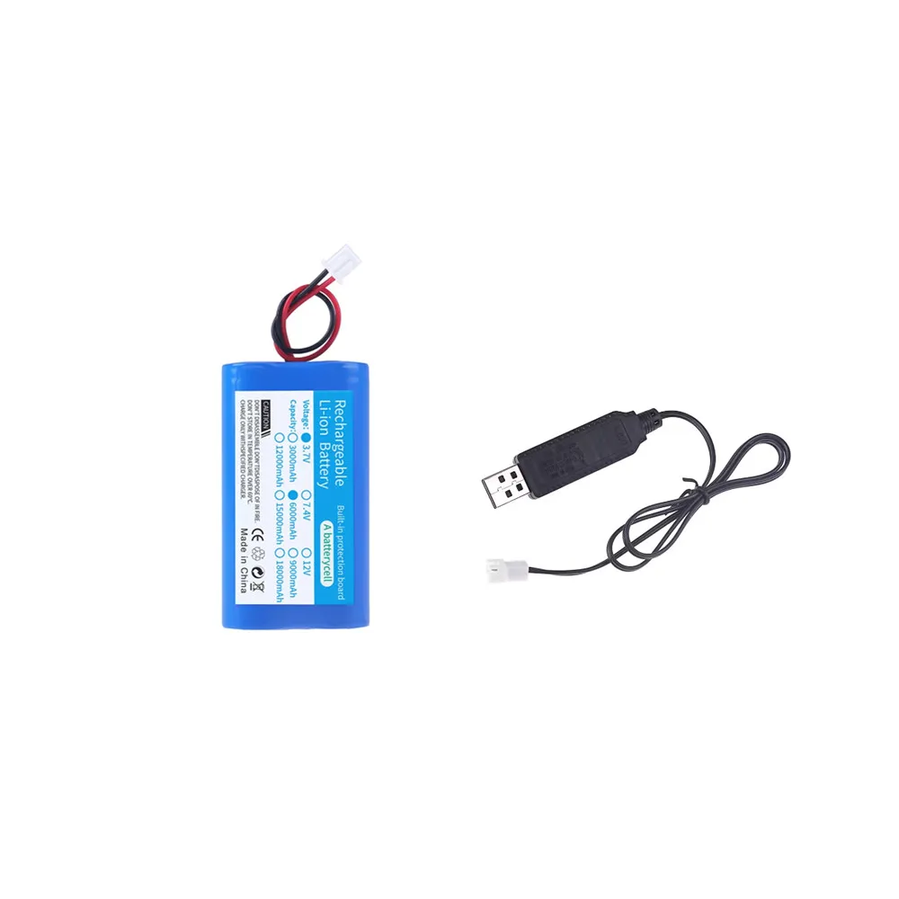 Аккумуляторная литий-ионная батарея 3.7V 6000mAh 18650 для рыболовных фонарей, мегафонов, аварийных устройств и игрушек (art.: 3920da5e4d07c) - 3920da5e4d07c