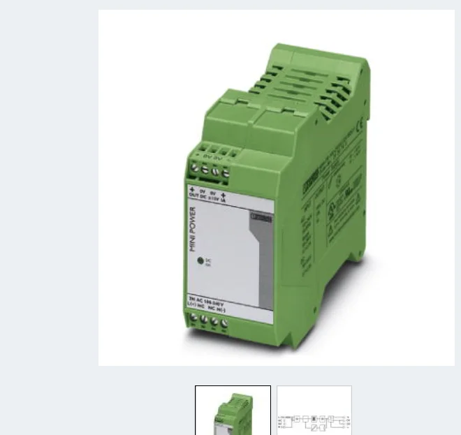 Импульсный источник питания Phoenix Spot 2938756 МИНИ-ПС-100-240А/10-15DC/2