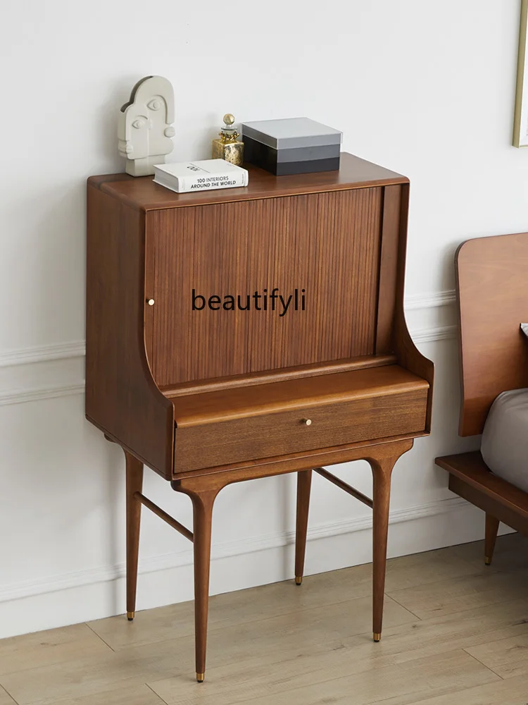 Комод yj в скандинавском современном японском стиле мебель из массива дерева