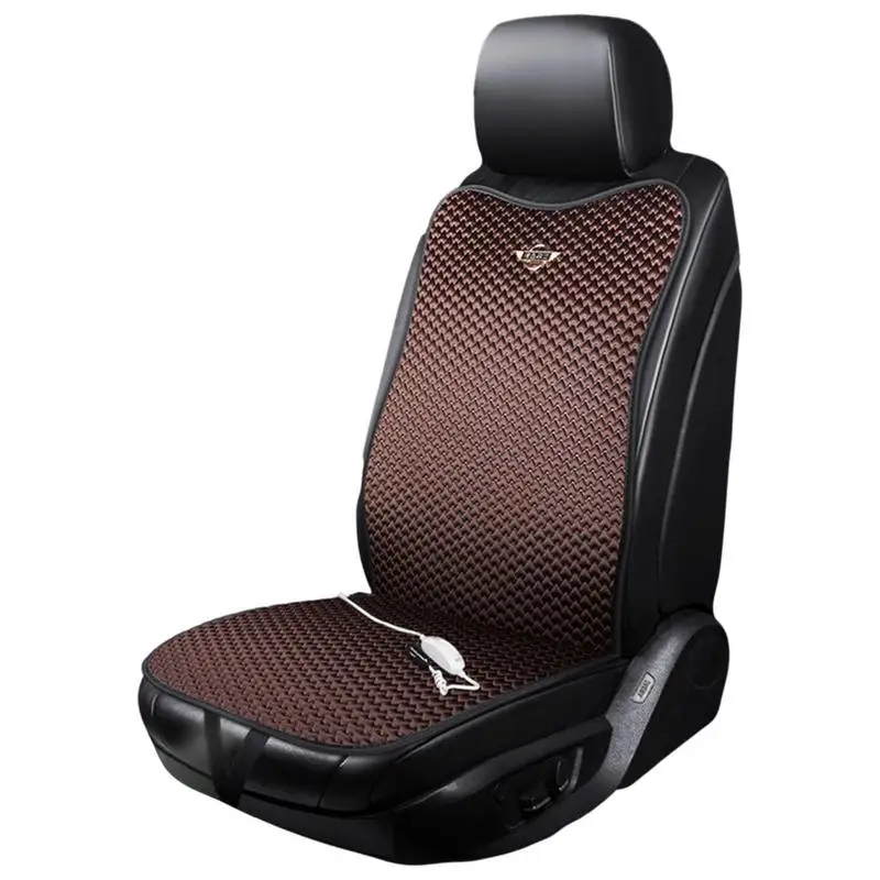 

Car Heated Seat Cover Comfortable Single Seat Covers with 3 Gear Adjustment 12V Auto Warming Seat Cushion with Fast Heat