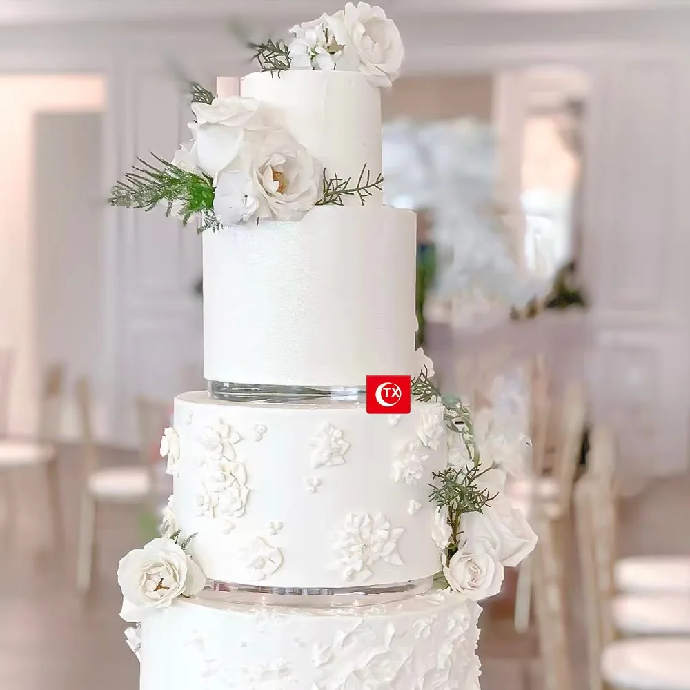 이ронированные акриловые прозрачные подставки для разделения тортов толщиной 1 5