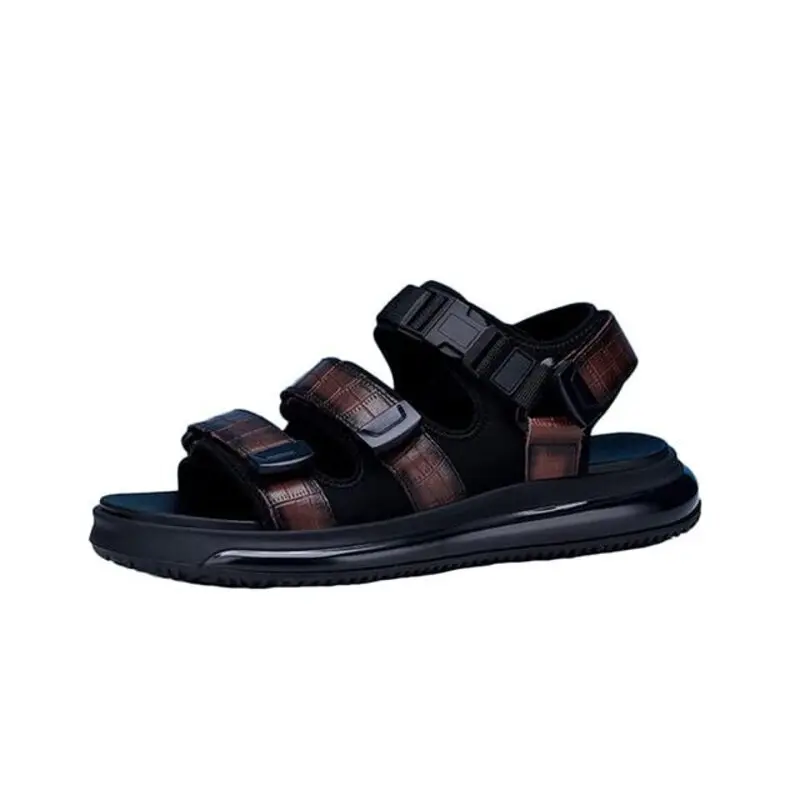 

Летние мягкие спортивные сандалии на мягкой подошве, мужские летние пляжные сандалии с воздушной подушкой для пеших прогулок и занятий спортом на открытом воздухе