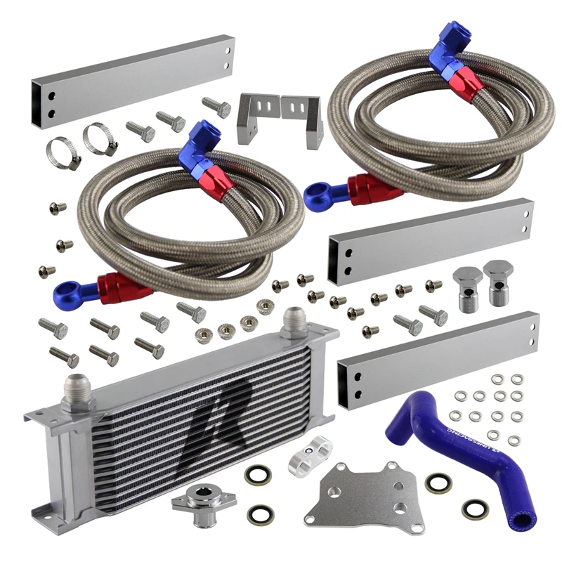 Комплект масляного радиатора AN10 13 рядов для VW Golf MK7 GTI Audi A3 S3 8V Skoda 2 0 EA888 GEN3