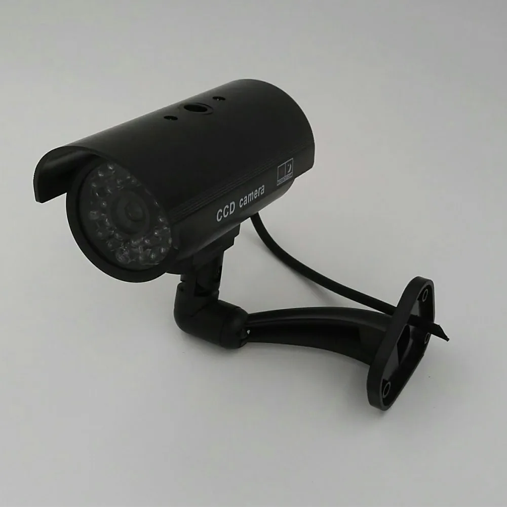 

Home Waterproof Hotels Office Safety Shops Parks LED Light Easy Use Warning Simulation Camera