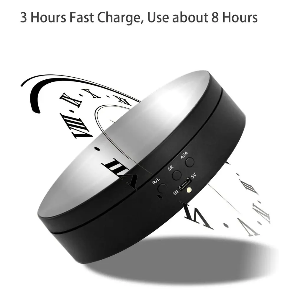 

Intelligent Charging Adjustable Speed Electric Turntable 360 Degrees Rotating Display Stand For Jewellery Watch Display