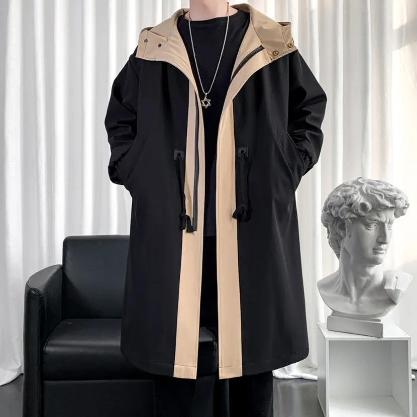 

Knee-length Trench Wear Men's Mid-length Coat Men's Coat Winter