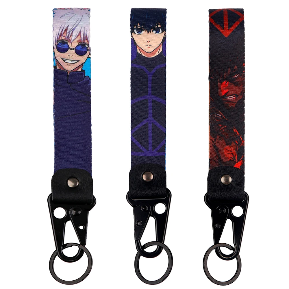 Оригинальные брелки в стиле аниме для ключей мужчин брелок автомобильных