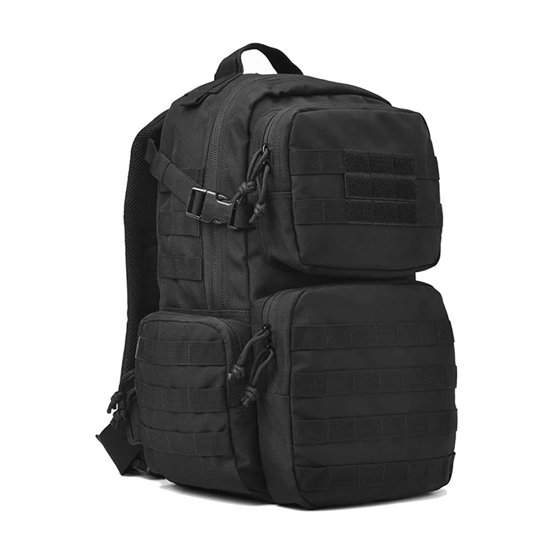 

Militari Tactic Backpack Army Assault Pack Molle Bug Bag Rucksack for Outdoor Sport Travel Hiking Camping School Daypack Black