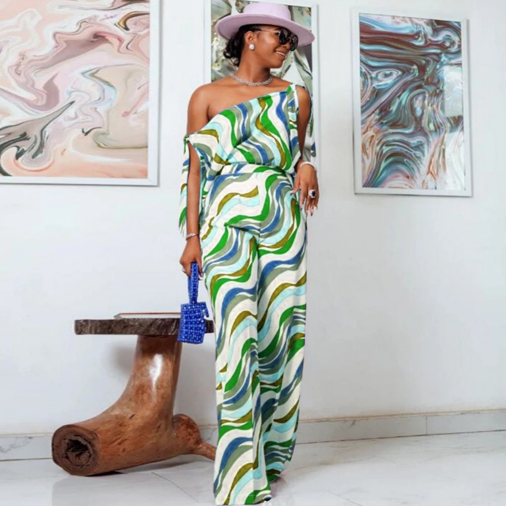 

Летний сексуальный женский пляжный комбинезон без рукавов с принтом, Длинные Комбинезоны, уличная одежда, комбинезон