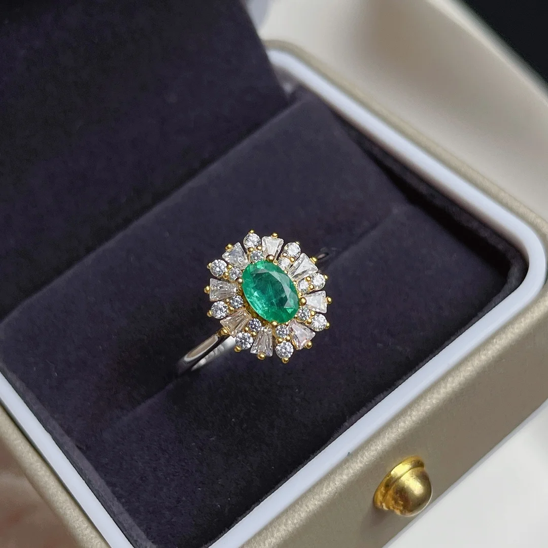 

Кольца SHILOVEM jcj04065521agml из серебра 925 пробы с натуральным изумрудом, классические ювелирные изделия, оптовая продажа, подарок на свадьбу, 4 Х6 мм