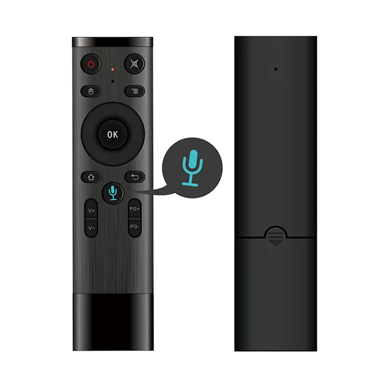 Беспроводной умный голосовой пульт дистанционного управления MRSVI Q5 Air Mouse с гироскопом для ТВ-приставки Android
