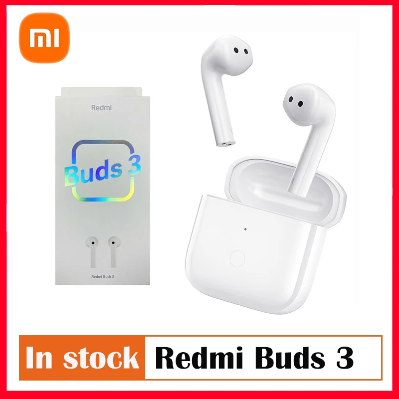 

Xiaomi Redmi Buds 3 TWS Earphone Bluetooth 5.2 Mic Noise Cancelling Earbuds Wireless Gaming Headphone Waterproof Sport Headset