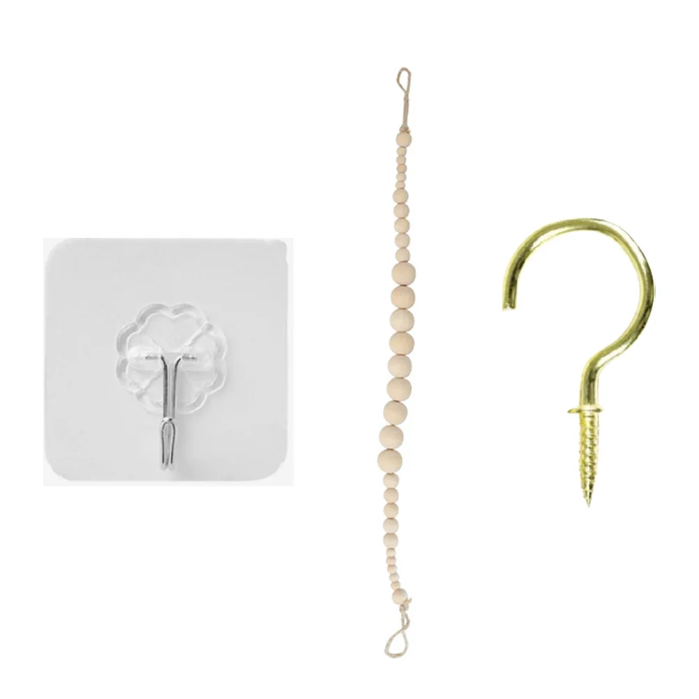 

Curtain Tiebacks Tie Holdbacksbead Backs Tieback Wood Rustic Window Ropesrope Outdoor Indoor Curtains Draperies Farmhouse Drape