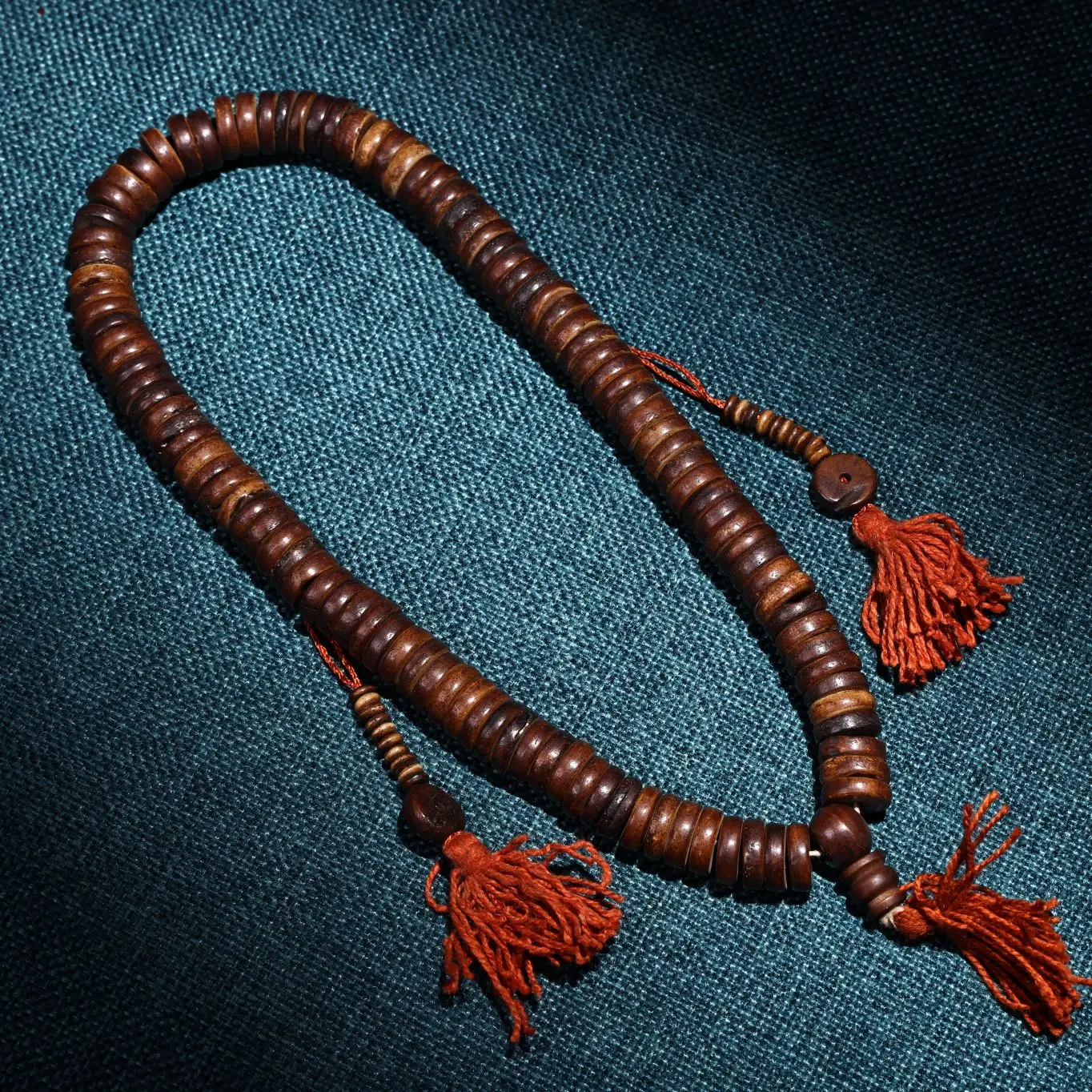 Коллекция тибетские храмы 8 дюймов резьба по кабалу в старинном стиле 108 браслет