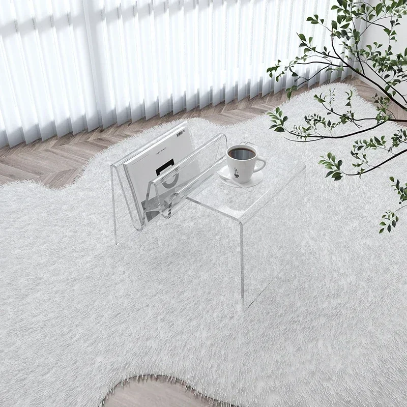 Креативный акриловый диван небольшой боковой журнальный столик мебель для