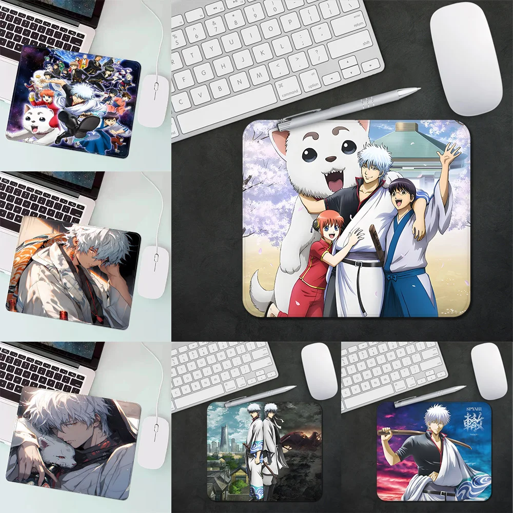 Игровой коврик для мыши XS маленький аниме Gintama настольное украшение ПК офисный