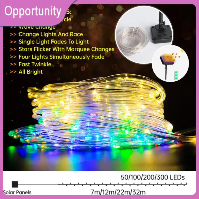 

Декоративная гирлянда, 7/12/22/32 м, 8 режимов, водонепроницаемость Ip44