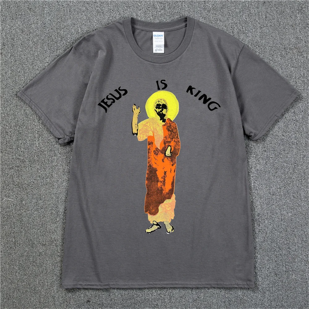 Модная футболка Kanye West Sunday для мужчин и женщин футболки большого размера с