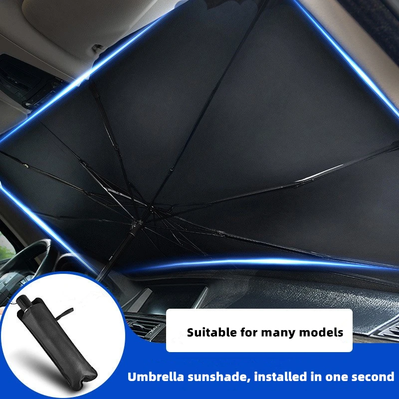

Car Sun Shade Protector Parasol Auto Front Window Sunshade Covers Car Sun Protector Interior Windshield Protection Accessories